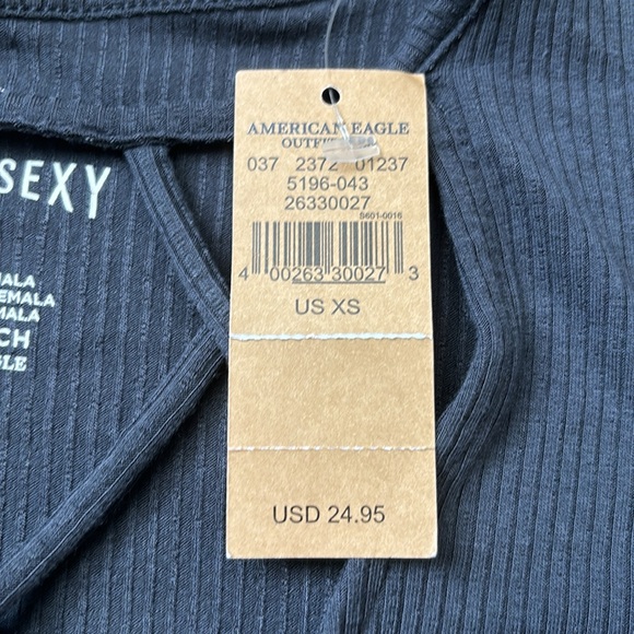 Womens American Eagle Soft & Sexy Rib Tee - XS - Picture 2 of 6